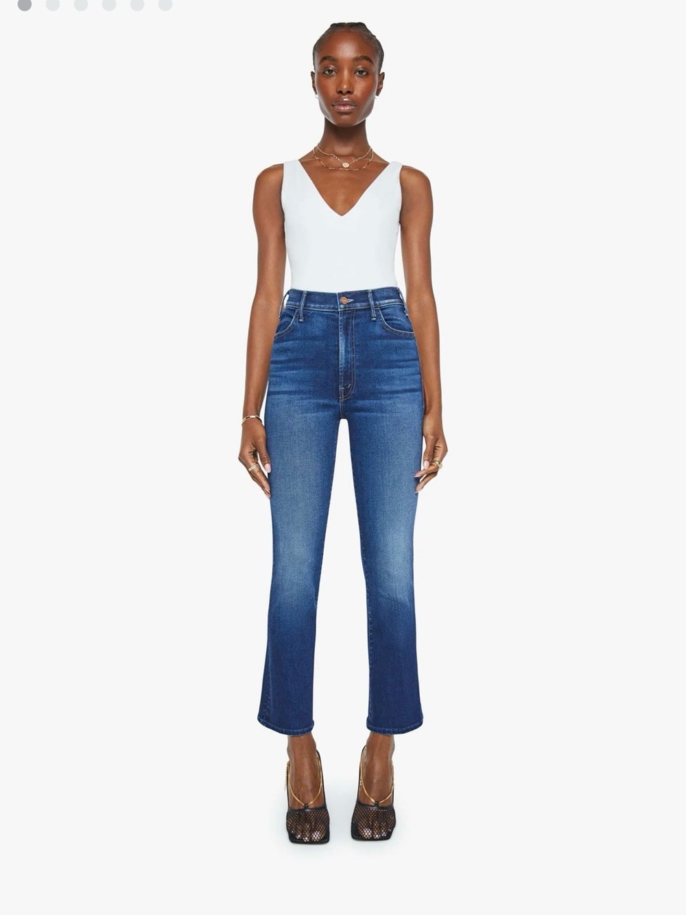 MOTHER Hustler Ankle Jeans